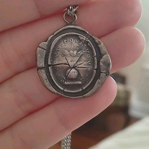 Gorgeous sterling silver authentic Pyrrha Necklace